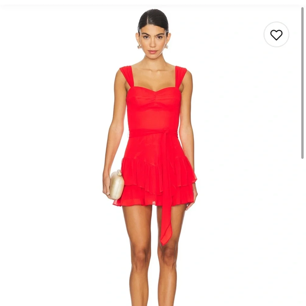 Amanda Uprichard Kendra Skort Romper - Picture 1 of 5